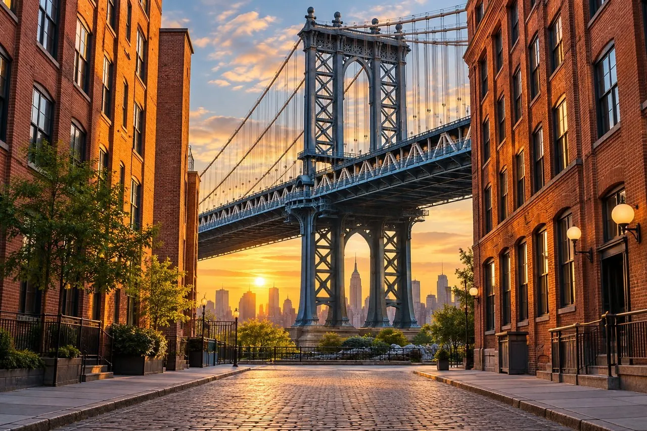 Skyline di New York con i suoi grattacieli